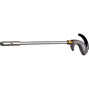 Guardair Lazer Series PalmSwitch Safety Air Gun, Aluminum Venturi Nozzle with 18" Extension and 1/4" FNPT Inlet, Lightweight All Metal Construction