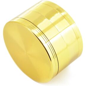3 Inch Spice Grinder Large 3 Pieces (Black)