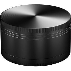 3 Inch Spice Grinder Large 3 Pieces (Black)