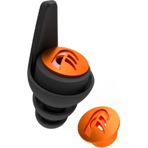 Dynamic ear filter Ear Plugs for Shooting and Hunting - Patented Impulse Noise Hearing Protection Filters, Reusable, for Fireworks & Power Tools, 4 Ear Plug Sizes Included