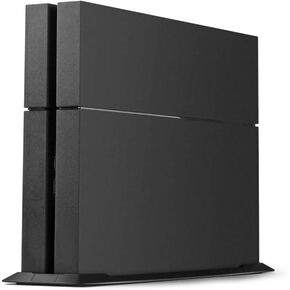 PS4 Vertical Stand for PlayStation 4 Console with Built-in Cooling Vents and Non-Slip Feet (Black)