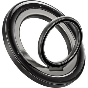 Lamicall Magnetic Phone Ring for MagSafe Grip - 2024 [Super Magnet] Stylish Twinkle Ring Holder Stand with [Upgrade Gear Hinge], Mag Safe Accessory for iPhone 16 15 14 13 Pro Max Plus, Glitter Silver