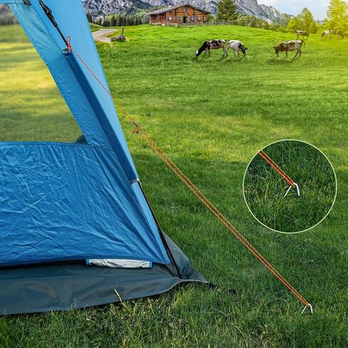 مجموعة أودولاند للتخييم ببصمة القدم وحصص الخيمة، قماش القنب المقاوم للماء مع حقيبة حمل تحت الخيمة، بصمة خيمة خفيفة للغاية للتخييم على الأرض والمشي لمسافات طويلة in Kuwait