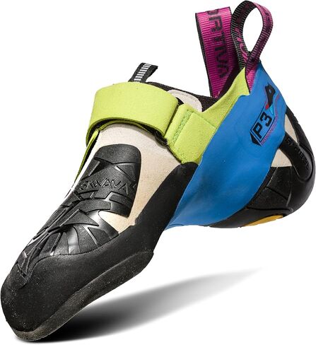 حذاء La Sportiva للسيدات لتسلق الصخور Skwama، أخضر تفاحي/أزرق كوبالت، 3 in Kuwait