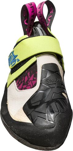 حذاء La Sportiva للسيدات لتسلق الصخور Skwama، أخضر تفاحي/أزرق كوبالت، 3 in Kuwait