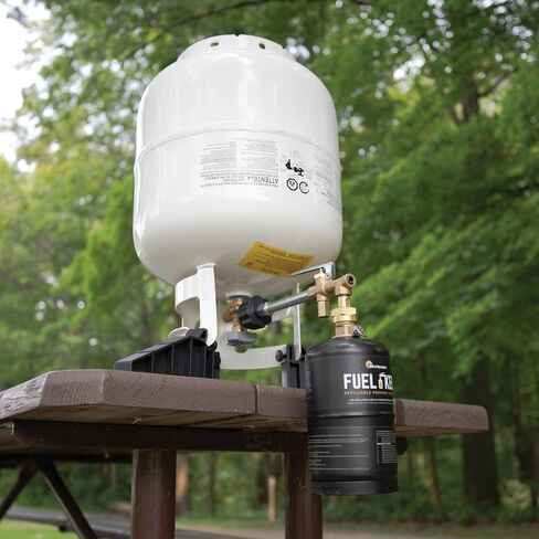 Mr. Heater Fuel Keg. - 1 lb. / 16 oz. Empty Refillable Propane Tank – DOT Certified, Black in Saudi Arabia