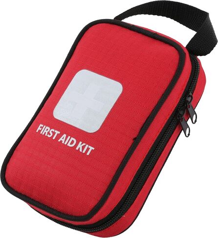 Thrive Home Essentials First Aid Kit (291 Pieces) - First Aid Bag with Multi-Sized Bandage, Gauze, Wipes, Scissors, Gloves, Tape, Ice Pack and More in Saudi Arabia