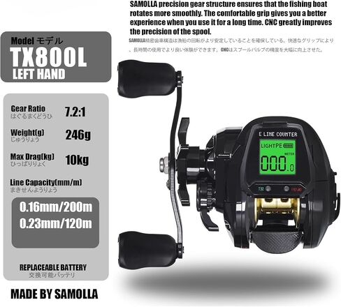 New Large Screen Digital Display Drop Wheel Raft Fishing Bridge Fishing Boat Fishing Ice Fishing Lure Fishing Depth Location Fish Finder in Saudi Arabia