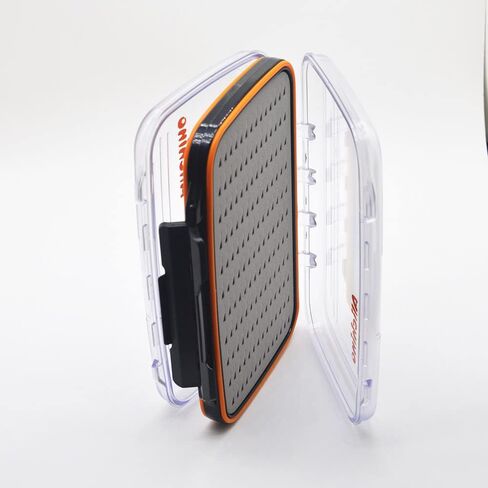 Alichino small fly box for fly files ice jig box fly box for fly fishing (grey foam insert) in Saudi Arabia