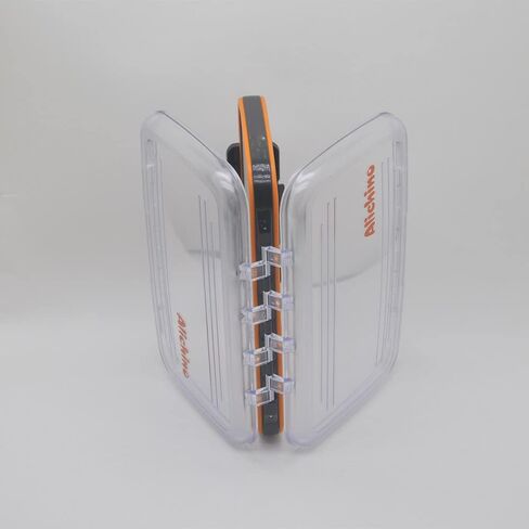 Alichino small fly box for fly files ice jig box fly box for fly fishing (grey foam insert) in Saudi Arabia