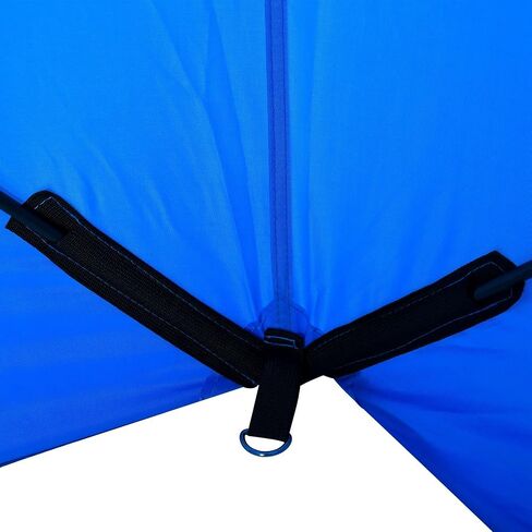 Outsunny Ice Fishing Shelter, Pop-up Ice Fishing Tent, Ice Shanty, Portable and Insulated, with 2 Doors and Carrying Bag in Saudi Arabia