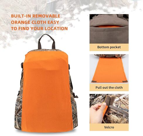 BLISSWILL Hunting Backpack Outdoor Gear Hunting Daypack for Rifle Bow Gun Hunting Gifts for Men in Kuwait