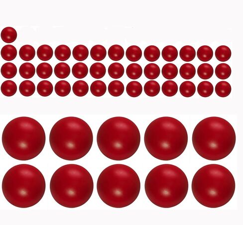 50 x 68 Caliber Self Defense Balls, Reusable 68 Cal Paintball Ammo Plastic Kinetic Projectiles Compatible for Byrna SD/LE/EP and T4E HDR68/ HDS68/HDX68 in Saudi Arabia