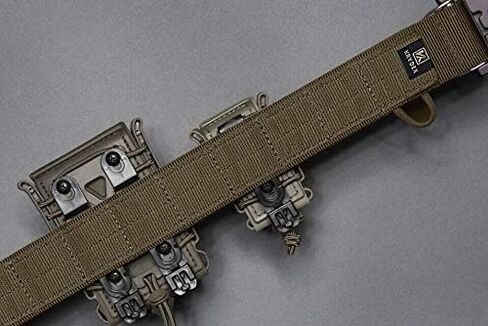 حزام KRYDEX سريع الإصدار Rigger MOLLE مقاس 1.75 بوصة حزام تكتيكي ثقيل داخلي وخارجي in Kuwait