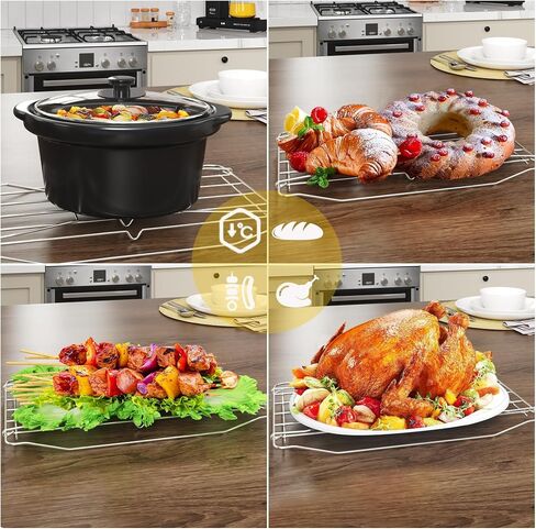 Sunvivi 28 Quart Electric Roaster Oven Turkey Roaster with Lid Electric Roasters with Removable Pan Large Roaster,Visible & Self-basting Lid, Fast Heating & Thaw/warming Setting,Silver in Kuwait