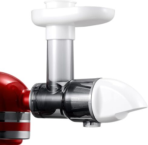 Masticating Juicer Attachment for KitchenAid Stand Mixers, Masticating Juicer, Slow Juicer Attachment for KitchenAid Stand Mixers, White(Machine/Mixer Not Included) in Kuwait