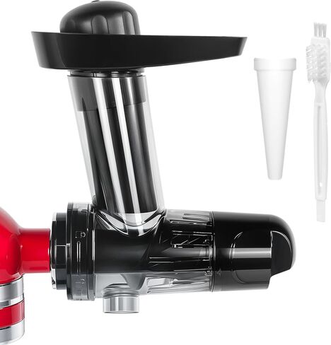 Masticating Juicer Attachment for KitchenAid Stand Mixers, Masticating Juicer, Slow Juicer Attachment for KitchenAid Stand Mixers, White(Machine/Mixer Not Included) in Kuwait