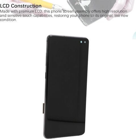 لاستبدال شاشة Galaxy S10 Plus، مجموعة رقمية لشاشة LCD الأصلية تعمل باللمس (أزرق) in Kuwait