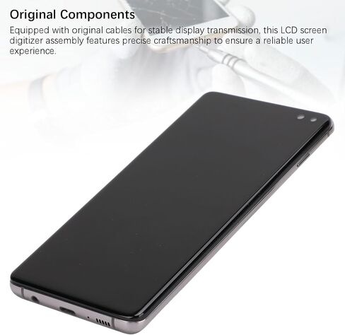 لاستبدال شاشة Galaxy S10 Plus، مجموعة رقمية لشاشة LCD الأصلية تعمل باللمس (أزرق) in Kuwait