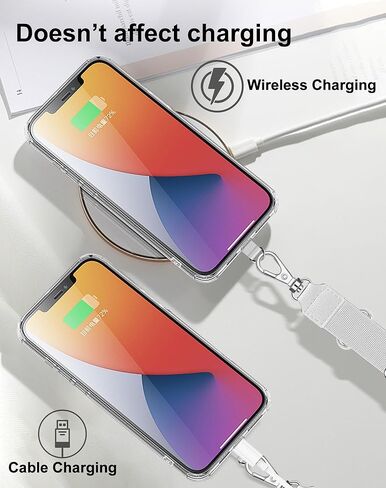 SHANSHUI Phone Lanyard, 4X Durable Pads, Adjustable Cell Phone Lanyard Premium Nylon Crossbody Lanyards Around The Neck Fitting for All Most Smartphones in Kuwait