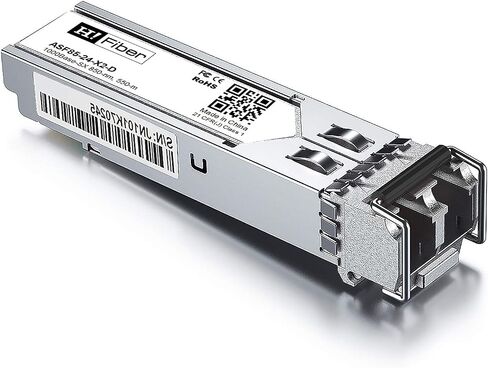 Auto-Negotiation SFP to RJ45 Module, 10/100/1000BASE-T Ethernet Transceiver for Cisco GLC-T(10/100/1000)/SFP-GE-T(10/100/1000), Cisco Meraki and More, up to 100m (328 Ft),2 Pack in Kuwait