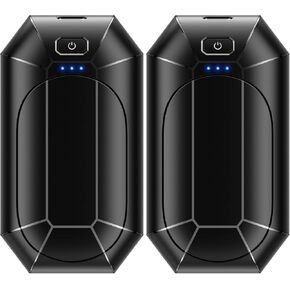 Hand Warmers Rechargeable, Dnaleao 2 Pack 4000mAh Electric Portable Pocket Heater, Heat Therapy Great for Outdoors, Hunting, Golf, Camping, Warm Gifts