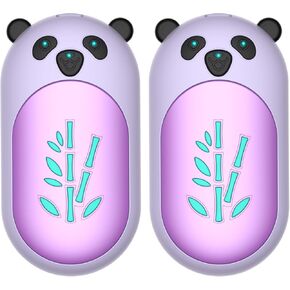 Hand Warmers Rechargeable 2 Pack, 6000mAh Electric Hand Warmer Reusable, 20Hrs Long Heating, Portable Pocket Heater Handwarmer for Women Men, Outdoor Camping, Hunting Gear