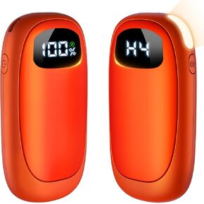 Hand Warmers Rechargeable - 14000mAh Electric Hand Warmer, Max 20 Hrs Warmth 4 Levels Heat Up to 131℉, Dual-Side Heating Portable Reusable Pocket Heater 2 Pack for Raynauds, Hunting, Camping, Golf