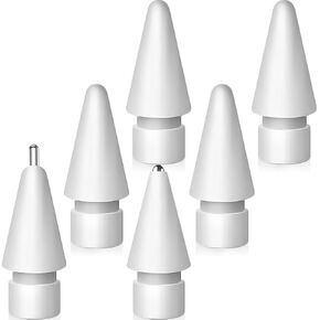 Upgraded Replacement Tips for Apple Pencil, Mix Metal Tips for Apple Pencil 2nd Generation/ 1st Gen/USB C/Pencil Pro Tips(4 Pack)