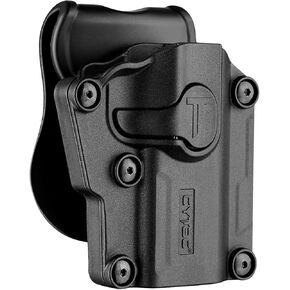 Mega-Fit Paddle Holster, Fit Most Popular Full Size and Compact Pistols