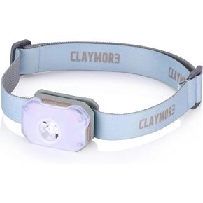 Claymore Heady2 (Tan) - Rechargeable LED Headlamp Flashlight, Lightweight for Camping, Running, Hiking, Emergency & Industrial Use. USB-C Charging, Up to 40 Hours Battery Life, Waterproof.