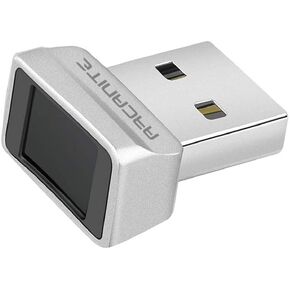 USB Fingerprint Reader for Windows 11/10 Hello Desktop, Laptop, 0.05s 360-Degree Sensor Security Device Login, Security Lock