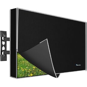 Outdoor TV Cover 65 Inch Weatherproof and Waterproof | TV Cover for Outside 65 | Outdoor TV Enclosure | Smart Shield TV Screen Protector for Outside TV | TV Display Protectors