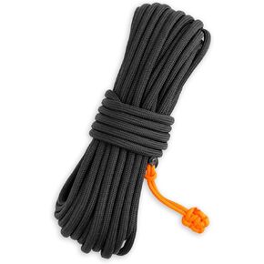TITAN Survival Patented Paracord 550 - 25ft, 100ft, 500ft & Color Options - 620LB Strength Survival Paracord Military Spec with 3 Strands - Heavy Duty Hank Cord for Camping & Outdoors with Firestarter