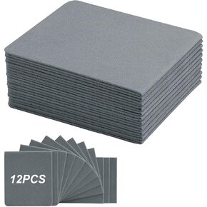 TiMOVO Trading Card Dividers for Commander Deck Boxes with Built-in Slots, 12 PCS Card Supporters Separator for MTG TCG Sports Cards Organizer Box, 2.91×3.35in, Gray