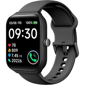Smart Watch for Women Alexa Built-in, 1.95" Fitness Tracker with Answer/Make Calls, IP68 Waterproof/Heart Rate/Sleep Tracker/100 Sport Modes, Fitness Watch Compatible Android iOS
