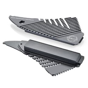 ELUTENG Heatsink SSD PS5 مع 4 وسادات حرارية PS5 SSD غطاء غرفة التبريد NVME PS5 2 في 1 غرفة التبريد لـ PS5 الألومنيوم M.2 غرفة التبريد لـ PS5 NVMe SSD فتحة توسيع مجموعة التبريد
