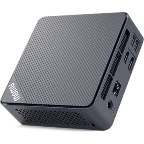 AWOW Mini PC N100، AK10 Pro 8GB RAM 256GB M.2 SSD أجهزة كمبيوتر صغيرة Intel Alder Lake N100(3.4 جيجا هرتز)، كمبيوتر مكتبي صغير 4K شاشة مزدوجة/WiFi/BT/USB3.2/Gigabit Ethernet للمكتب والمنزل والأعمال