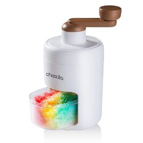 Shaved Ice Machine Snow Cone Machine - Portable Crusher with Free Cube Trays - BPA Free