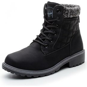 Women Hiking Outdoor Waterprooof Comfrotabel Work Boot Black
