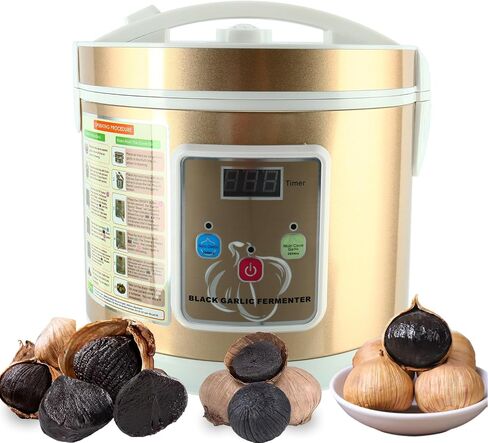 5L Black Garlic Fermenter, Full Automatic Intelligent Control Multiple Clove Black Garlic DIY Cooker, Black Garlic Ferment Box Pot, Intelligent Fermentation Machine in Saudi Arabia