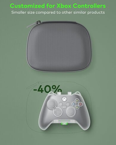 Controller Case for Xbox Series X/S Game Controller, Protective Case for Xbox Series X/S Wireless Controller Carrying Travel Case Cover Xbox Controller Storage Bag Remote Holder, Xbox Game Accessories in Kuwait