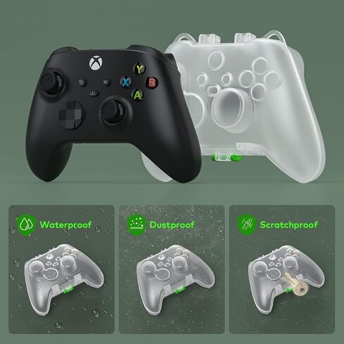 Controller Case for Xbox Series X/S Game Controller, Protective Case for Xbox Series X/S Wireless Controller Carrying Travel Case Cover Xbox Controller Storage Bag Remote Holder, Xbox Game Accessories in Kuwait