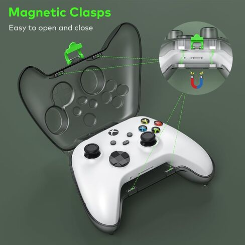Controller Case for Xbox Series X/S Game Controller, Protective Case for Xbox Series X/S Wireless Controller Carrying Travel Case Cover Xbox Controller Storage Bag Remote Holder, Xbox Game Accessories in Kuwait