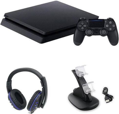 Sony PlayStation 4 Slim 500GB Premium Bundle (Renewed) in Saudi Arabia