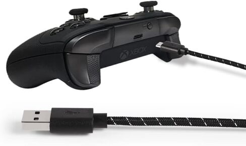 سلك كابل شحن للشاحن لأجهزة Xbox Elite Series S، وXbox Series X، ووحدة التحكم PS 5، ووحدة التحكم اللاسلكية Xbox Elite Series 2، وسلك نينتندو سويتش USB من النوع C (10 أقدام 2 حزمة) in Kuwait