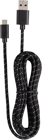 سلك كابل شحن للشاحن لأجهزة Xbox Elite Series S، وXbox Series X، ووحدة التحكم PS 5، ووحدة التحكم اللاسلكية Xbox Elite Series 2، وسلك نينتندو سويتش USB من النوع C (10 أقدام 2 حزمة) in Kuwait