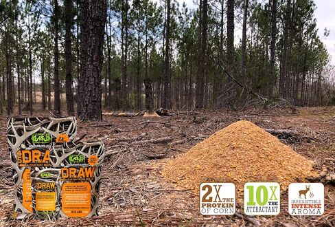 Advanced Wildlife Solutions | 4S Draw | High Intensity Deer Attractant | Long Range Lure| Strong Aroma & Flavor | 2X Protein | No Mixing Required | Rapid Response Formula | Hunting in Saudi Arabia