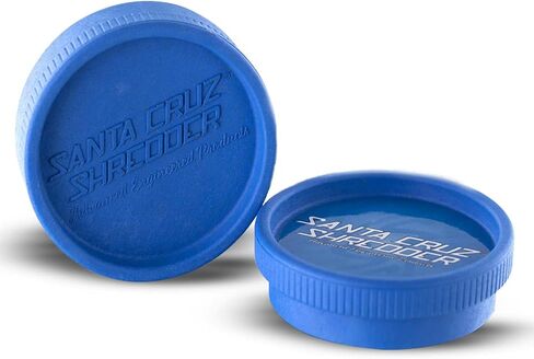 Santa Cruz Shredder Grinder for Herbs Knurled Top for Stronger Grip 2-Piece Medium 2.2 (Black) in Saudi Arabia