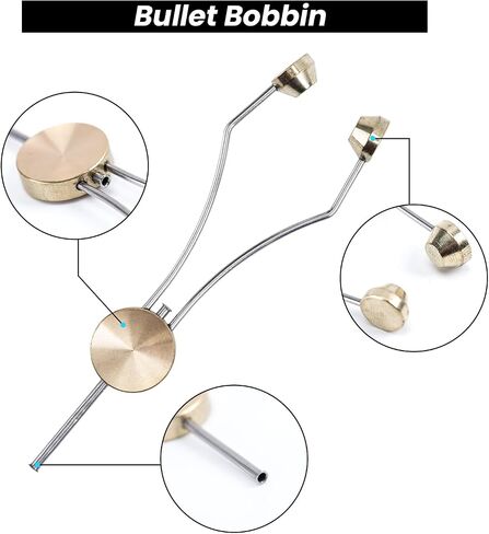 Goture Fly Tying Tools includes Bobbin Threader Bobbin Holder Wire Threader Threader Needle Whip Finisher Scissors Flies Lure Making Tools Set for Lure Making Tool in Saudi Arabia